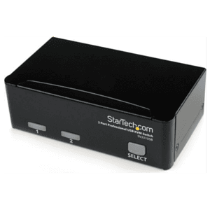 StarTech.com Conmutador Switch Profesional KVM 2 Puertos Vídeo VGA - USB - Hasta 1920x1440
