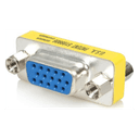 StarTech.com Adaptador Cambiador de Género VGA - Acoplador Unión de Conectores HD15 Hembra a Hembra