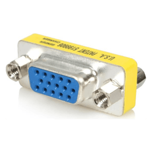 StarTech.com Adaptador Cambiador de Género VGA - Acoplador Unión de Conectores HD15 Hembra a Hembra