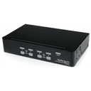 StarTech.com Conmutador Switch Profesional KVM 4 Puertos Vídeo VGA - USB - Hasta 1920x1440
