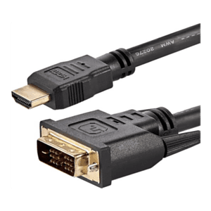 StarTech.com Cable Adaptador Conversor HDMI a DVI-D de 1,8m - Macho a Macho - Convertidor de Vídeo - Negro