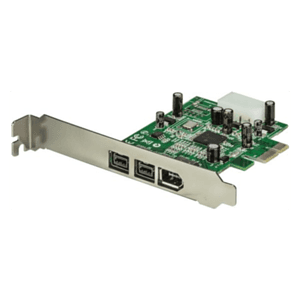 StarTech.com Adaptador Tarjeta FireWire PCI-Express PCI-e de 2 Puertos F/W 800 y 1 Puerto F/W 400