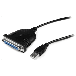 StarTech.com Cable de 1,8m Adaptador de Impresora Paralelo DB25 a USB A - H/M