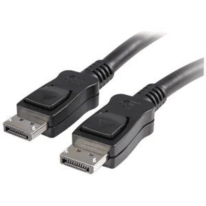 StarTech.com Certificado DisplayPort 1.2 4k con Cierre de Seguridad - 2x Macho DP 1.8m - Cable