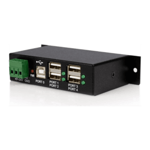 StarTech.com Hub Industrial de 4 Puertos USB 2.0 con Protección Antiestática ESD