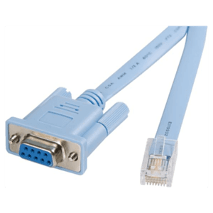 StarTech.com Cable 1,8m para Gestión de Router Consola Cisco RJ45 a Serie DB9 - Rollover - Macho a Hembra