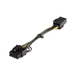 StarTech.com Cable adaptador de alimentación PCI Express de 6 pines a 8 pines