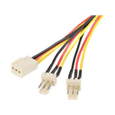StarTech.com Cable de 30cm multiplicador divisor de alimentación TX3 para Ventiladores