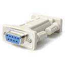 StarTech.com Adaptador de Módem Nulo Serie RS232 DB9- H/H