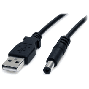 StarTech.com Cable de 91cm de alimentación USB A a M de Tipo Barril de 5,5mm