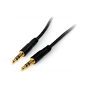 StarTech.com Cable de 3m Delgado de Audio Estéreo de 3,5mm - Macho a Macho