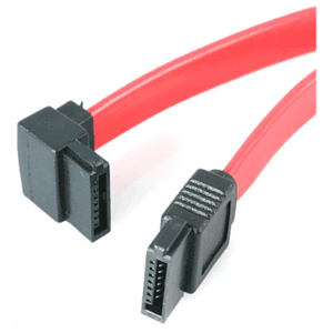 StarTech.com Cable Serial ATA SATA a SATA Acodado a la Izquierda - 12 pulgadas