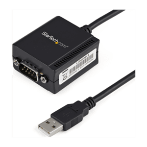 StarTech.com Cable 1,8m USB a Puerto Serie Serial RS232 DB9 con Retención del Puerto de Asignación COM
