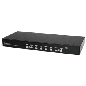 StarTech.com Conmutador Switch KVM 1U OSD y Cables 8 puertos USB A Vídeo VGA HD15