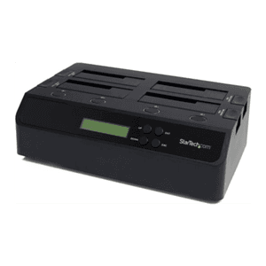 StarTech.com Clonador Borrador Autónomo USB 3.0 / eSATA a SATA de 4 Bahías para Discos Duros y SSDs 1:3 - Docking Station - Sani