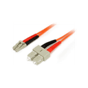 StarTech.com Cable Patch de Fibra Duplex Multimodo 50/125 2m LC - SC