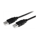 StarTech.com Cable de 1m USB 2.0 Alta Velocidad Macho a Macho USB A - Negro