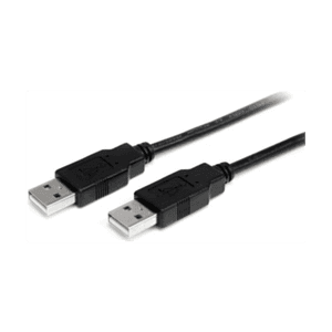 StarTech.com Cable de 1m USB 2.0 Alta Velocidad Macho a Macho USB A - Negro