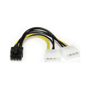 StarTech.com Adaptador de Alimentación de LP4 a PCI Express PCIe de 8 Pines - Cable