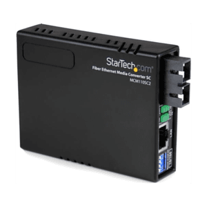 StarTech.com Conversor de Medios Ethernet RJ45 a Fibra Óptica Multimodo SC - 2Km