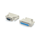 StarTech.com Adapter DB9M - DB25F Beige