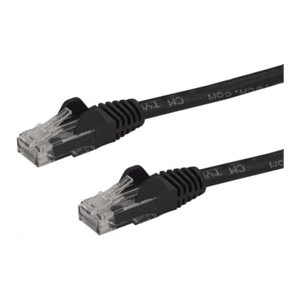 StarTech.com Cable de Red Ethernet Snagless Sin Enganches Cat 6 Cat6 Gigabit 10m - Negro
