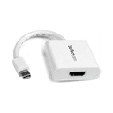 StarTech.com Adaptador Conversor de Vídeo Mini DisplayPort DP a HDMI - 1920x1200 - Pasivo - Blanco