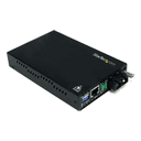 StarTech.com Conversor de Medios Ethernet 10/100 Mbps a Fibra Multi Modo Conector SC -2km