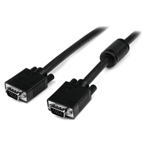 StarTech.com Cable de Vídeo VGA de 2m para Monitor de Ordenador - HD15 Macho a Macho - Negro