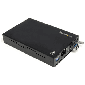 StarTech.com Conversor de Medios Gigabit a Fibra Multimodo Modo 1000Mbps LC 550m