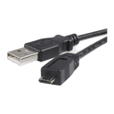 StarTech.com Cable 3m Micro USB B a USB A Cargador para Teléfono Móvil Datos USB 2.0 - Macho a Macho - Negro