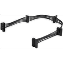 StarTech.com Cable Adaptador Bifurcador Divisor Splitter de Alimentación SATA de 40cm - 4x Receptáculos Hembra SATA