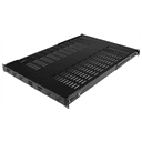 StarTech.com Estante Bandeja 1U Ventilada Ajustable para Montaje en Rack de Servidores - 150kg - de 19,5 a 38in (49,5 a 96,5cm) 