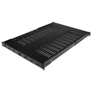 StarTech.com Estante Bandeja 1U Ventilada Ajustable para Montaje en Rack de Servidores - 150kg - de 19,5 a 38in (49,5 a 96,5cm) 