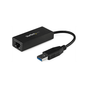 StarTech.com NIC USB 3.0 a 1 Gigabit Ethernet 1Gbps RJ45 USBA Negro - Adaptador