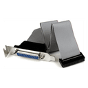 StarTech.com Adaptador de 40cm Header Cabezal Bracket Paralelo Perfil Bajo DB25 a IDC26 Pines Placa Base