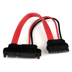StarTech.com Adaptador Cable SATA 15cm Slimline Línea Delgada a SATA con Alimentación Corriente - Hembra a Macho