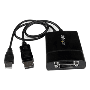 StarTech.com Adaptador de Vídeo DisplayPort a DVI - Conversor DP++ - Doble Enlace - Activo