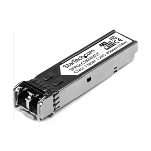 StarTech.com Módulo Transceptor SFP Compatible con Cisco GLC-SX-MM - 1000BASE-SX - Multimodo de 1 GbE - SFP Ethernet Gigabit de 