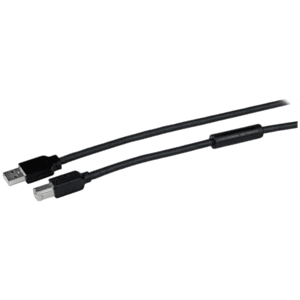 StarTech.com Cable 15 Metros 15m USB B Macho a USB A Macho Activo Amplificado USB 2.0 - Impresora