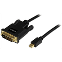 StarTech.com Cable de 1,8m Adaptador de Vídeo Mini DisplayPort a DVI-D - Conversor Pasivo - 1920x1200 - Negro