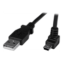 StarTech.com Cable Adaptador 1m USB A Macho a Mini USB B Macho Acodado en Ángulo hacia Arriba