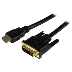 StarTech.com Cable HDMI a DVI 1,5m - DVI-D Macho - HDMI Macho - Adaptador - Negro