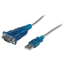 StarTech.com Cable Adaptador USB a Serie RS232 de 1 Puerto Serial DB9 - Macho a Macho