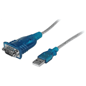 StarTech.com Cable Adaptador USB a Serie RS232 de 1 Puerto Serial DB9 - Macho a Macho