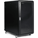 StarTech.com Armario Rack para Servidores 22U 19" 4 Columnas - Rack de Servidores con Cerradura y Seguro - Rack con Ruedas y Car