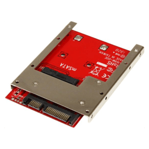 StarTech.com Adaptador Conversor de SSD mSATA a SATA de 2,5 Pulgadas - Convertidor