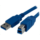 StarTech.com Cable USB 3.0 SuperSpeed de 1 metro - A Macho a B Macho