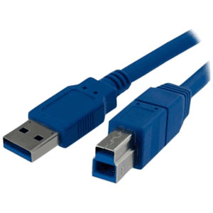 StarTech.com Cable USB 3.0 SuperSpeed de 1 metro - A Macho a B Macho