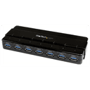 StarTech.com Concentrador Ladrón USB 3.0 de 7 Puertos - 5Gbps - Hub de Sobremesa